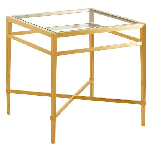 Picture of Georgian Side Table Glass Metal Gold Future Classics Furniture