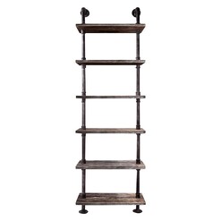 Picture of Gerard Pipe Shelf Wood Natural Resort Living