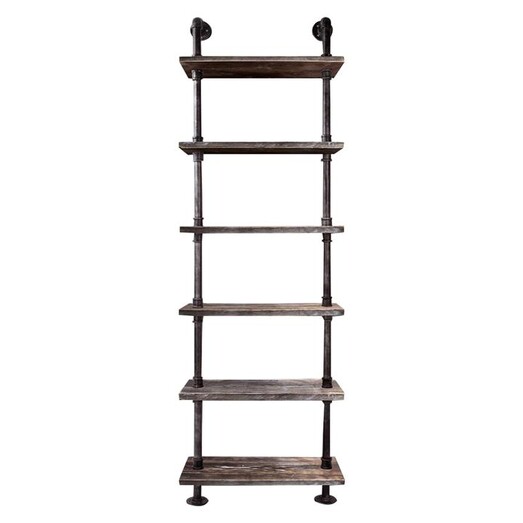 Picture of Gerard Pipe Shelf Wood Natural Resort Living