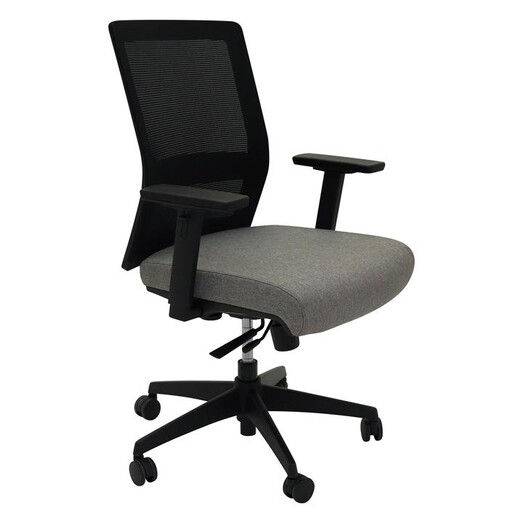 Picture of Gesture Task Chair Fabric Black/Grey Rapidline