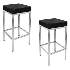 Picture of Gilberto Bar Stool (Set of 2) Faux Leather Assorted Resort Living
