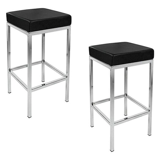 Picture of Gilberto Bar Stool (Set of 2) Faux Leather Assorted Resort Living Picture of Gilberto Bar Stool (Set of 2) Faux Leather Assorted Resort Living
