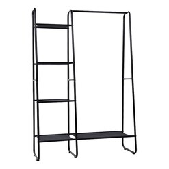 Picture of Gilles Wardrobe Storage Rack Metal Black Resort Living