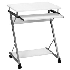 Picture of Gillis Desk, White Metal Resort Living