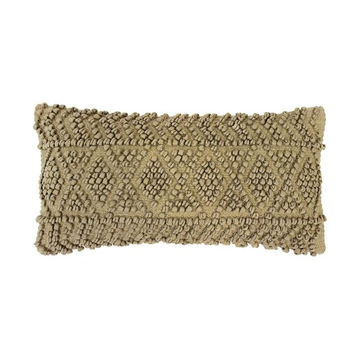 Picture of Glenelg Looped Cotton Breakfast Cushion in Light Grey by Bambury