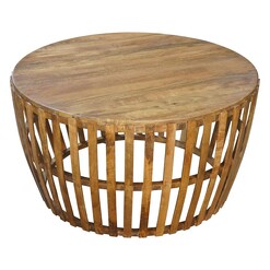 Picture of Glynn Wooden Coffee Table in Brown by Mise En Scene