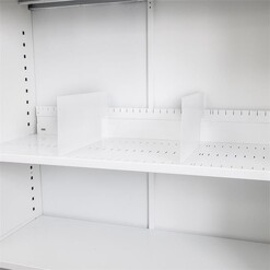 Picture of GO Tambour Slotted Shelf Metal Assorted Rapidline