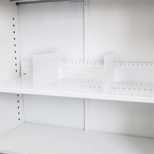 Picture of GO Tambour Slotted Shelf Metal Assorted Rapidline Picture of GO Tambour Slotted Shelf Metal Assorted Rapidline