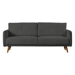 Picture of Godfrey Upholstered 2 Seater Sofa in Dark Grey by Castle Road Interiors