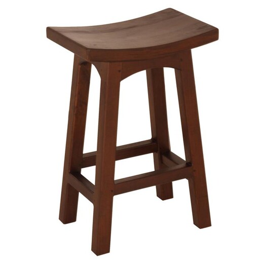 Picture of Goji Wood Bar Stool, Mahogany Kayu Estate