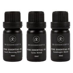 Picture of Goodnight Essential Set of 3 Oils in Black by The Goodnight Co