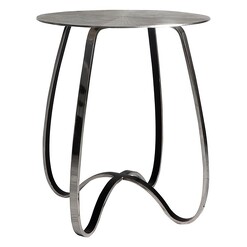 Picture of Gorgas Side Table, Silver Metal Castle Road Interiors