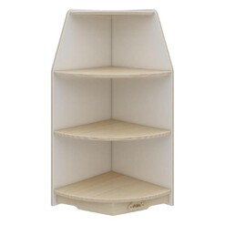 Picture of Goteborg Kids 3-Tier Corner Shelf in Beige by Jooyes