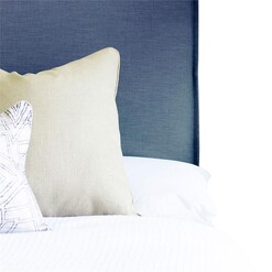 Picture of Grace Slip Cover Bed Head, Wall Mounting Fabric Assorted Cornermill