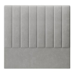 Picture of Gratiana Double Bed Head Velvet Slate Regal Royal Design