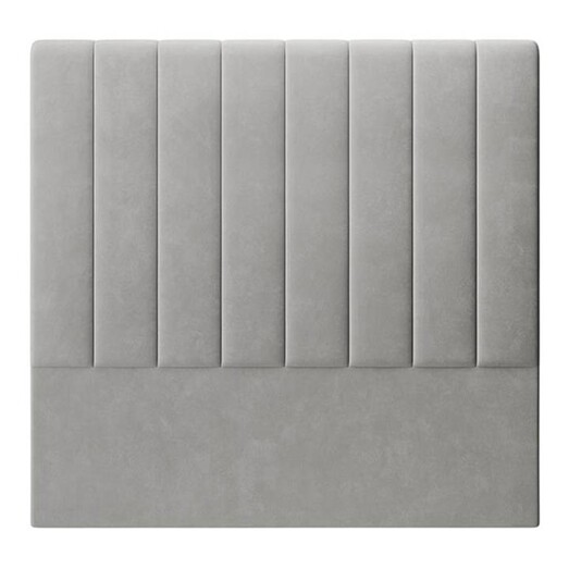 Picture of Gratiana Double Bed Head Velvet Slate Regal Royal Design