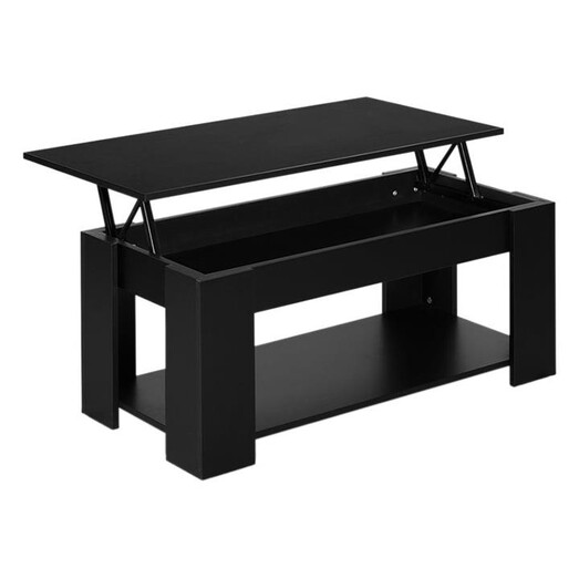 Picture of Graziana Lift Top Coffee Table Chipboard Black Resort Living
