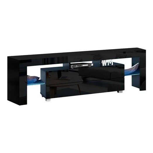 Picture of Greg LED Entertainment Unit MDF Black Resort Living