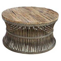 Picture of Grover Ram Coffee Table Metal Bronze Phil Bee Interiors