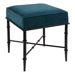 Picture of Hacienda Velvet Stool, Teal CAFE Lighting & Living