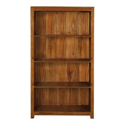 Picture of Hague Timber Bookshelf Size Wide in Light Pecan by Kayu Estate