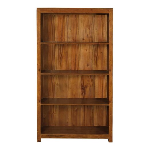 Picture of Hague Timber Bookshelf Size Wide in Light Pecan by Kayu Estate