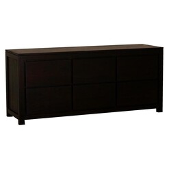 Picture of Hague Timber Dresser, Chocolate Mahogany Kayu Estate