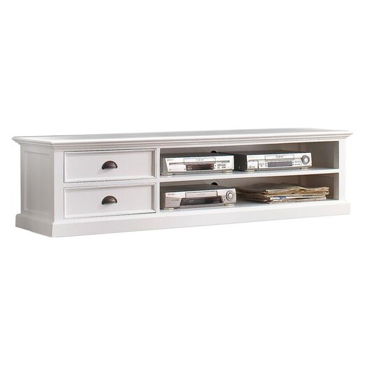 Picture of Halifax Entertainment Unit Size Large in White by Nova Solo