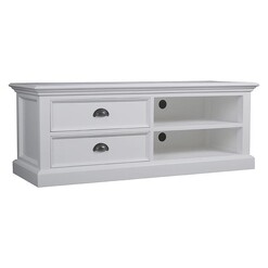 Picture of Halifax Entertainment Unit Size Small in White by Nova Solo