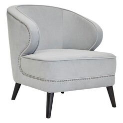 Picture of Hallie Armchair Velvet Assorted CAFE Lighting & Living