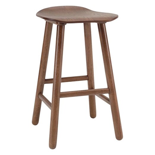 Picture of Hallow Bar Stool, Cocoa Wood Iniko