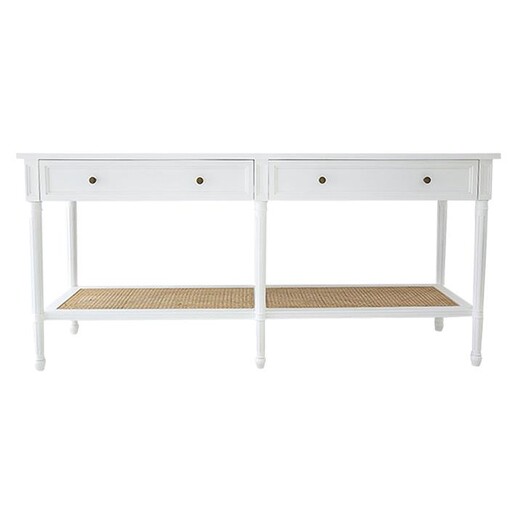 Picture of Hamilton Timber Rattan Console Table Mahogany White Abide Interiors Picture of Hamilton Timber Rattan Console Table Mahogany White Abide Interiors