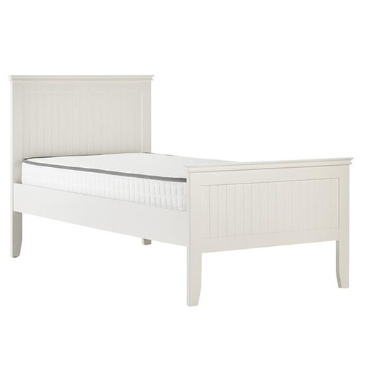 Picture of Hampton Bed Wood White Bedtime
