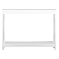Picture of Hamptons X-Cross Console Table in White by HelloFurniture
