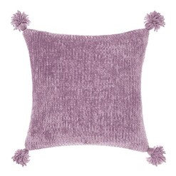 Picture of Hara Knitted Cushion in Lilac by Linen House