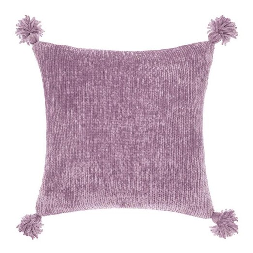 Picture of Hara Knitted Cushion in Lilac by Linen House
