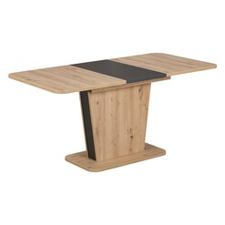 Picture of Hardesty Extendable Dining Table in Graphite by Bay Road Designs