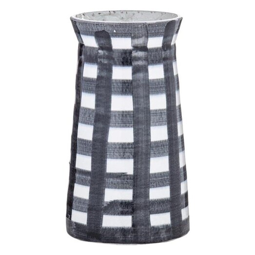 Picture of Hardy Gingham Terracotta Vessel Size 21 x 30cm in 27011 by Academy Picture of Hardy Gingham Terracotta Vessel Size 21 x 30cm in 27011 by Academy