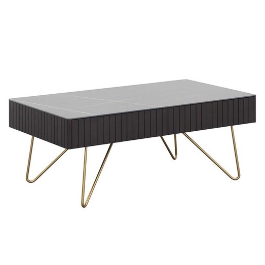 Picture of Harmon Ceramic Coffee Table Black Iniko