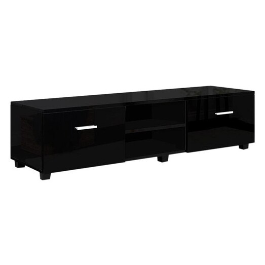 Picture of Harris Entertainment Unit Chipboard Black Resort Living