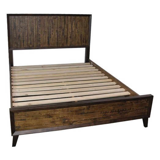 Picture of Hastings Queen Bed Wood Brown Citron Life