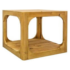 Picture of Havana Hamptons Style Wooden Side Table in Natural by Searles Homewares