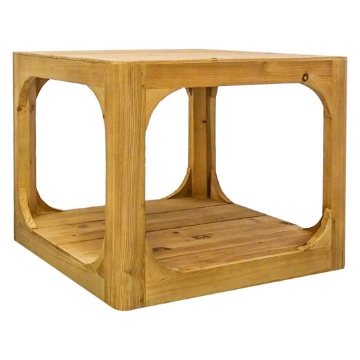 Picture of Havana Hamptons Style Wooden Side Table in Natural by Searles Homewares