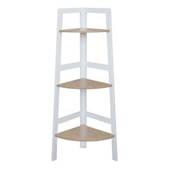 Picture of Hawaii 3-Tier Display Shelf MDF White HelloFurniture