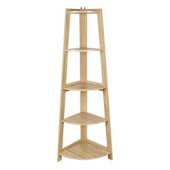 Picture of Hawaii 5-Tier Ladder Display Unit, Oak Assorted HelloFurniture