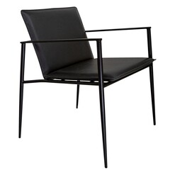 Picture of Henri Armchair, Black Metal Florabelle