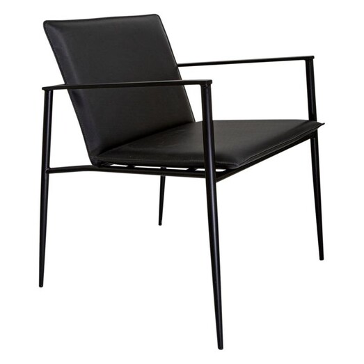 Picture of Henri Armchair, Black Metal Florabelle