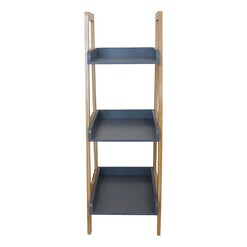 Picture of Hilka 3-Tier Display Shelf MDF Grey HelloFurniture