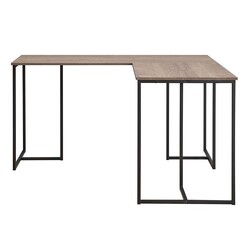 Picture of Horton L-Shaped Office Desk Chipboard Oak U.S Designs