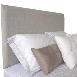 Picture of Hugh Upholstered Bed Head, Wall Mounting Fabric Assorted Cornermill